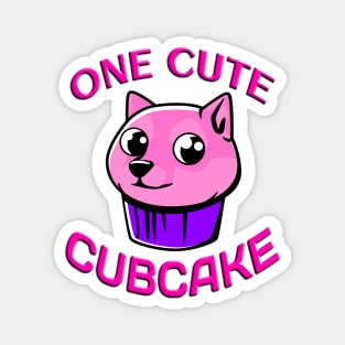 One Cute Cubcake Magnet