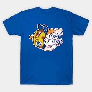 Vintage LA Dodgers Hot Hot Hot Caricature T-shirt MLB Baseball