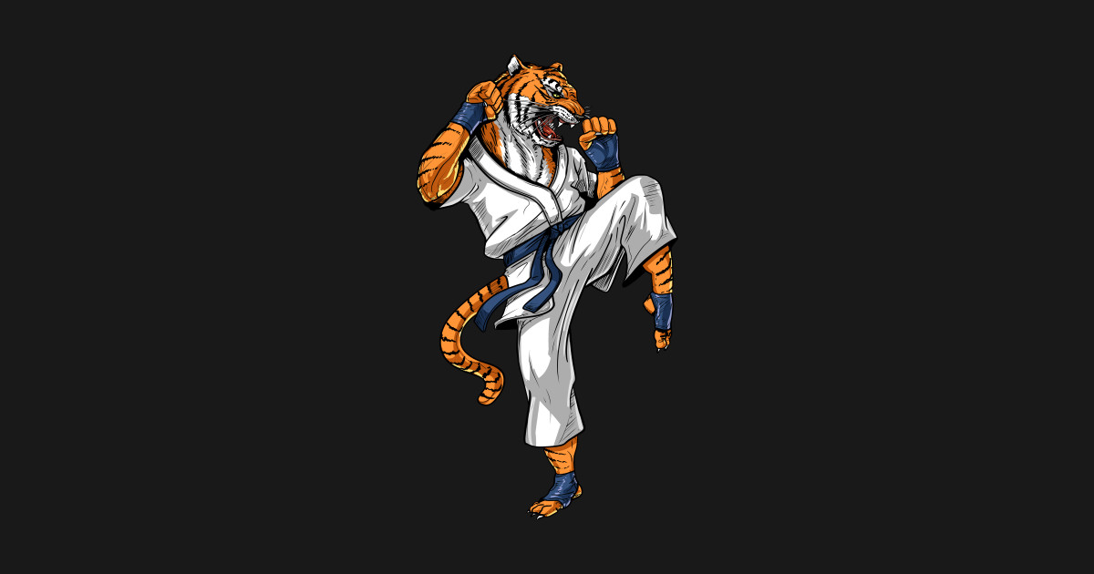 Tiger Karate Tiger Karate TShirt TeePublic