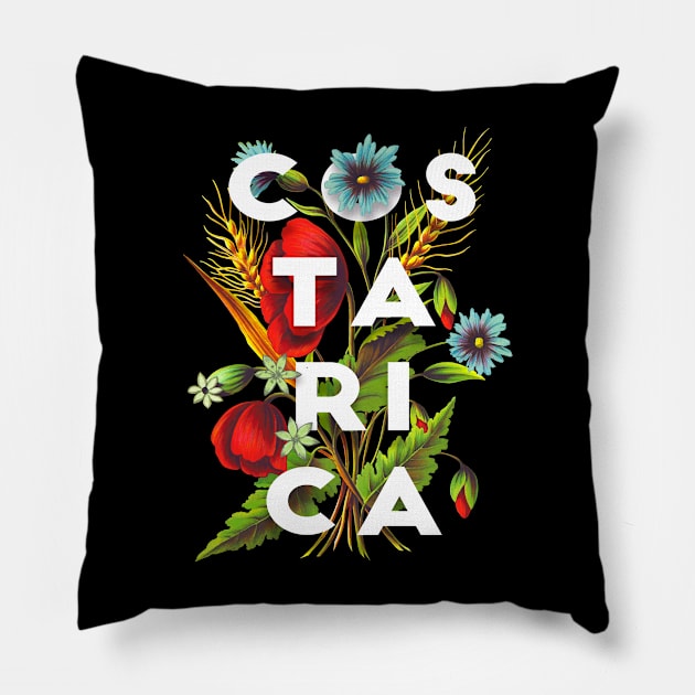 Costa rica Proud Flag, Costa rica gift heritage, Costa rican girl Boy Friend Costa rican Pillow by JayD World