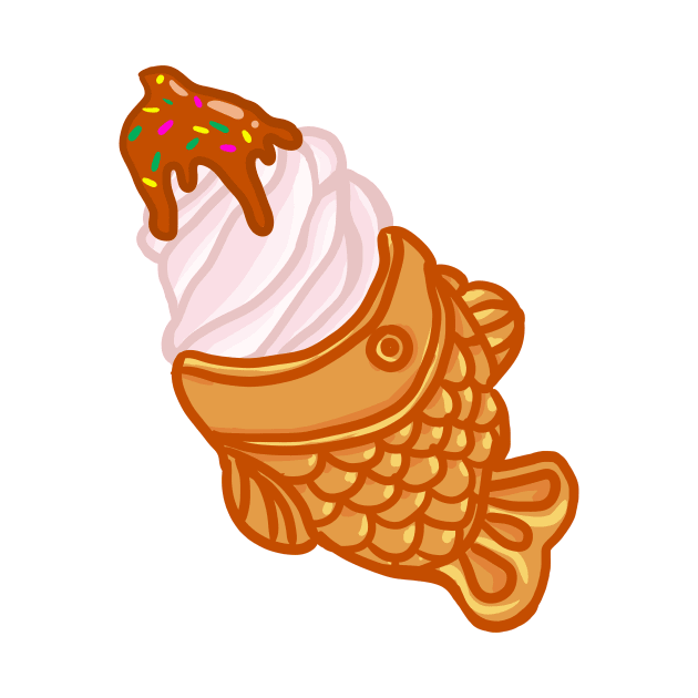 chocolate sprinkles Taiyaki by ichigobunny