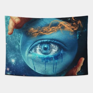 Psychedelic Eye Tapestry