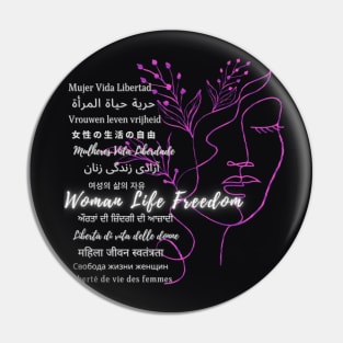 Woman Life Freedom Pin