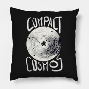 vinyl record compact cosmos Pillow