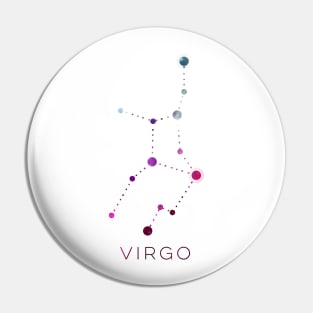 VIRGO STAR CONSTELLATION ZODIAC SIGN Pin