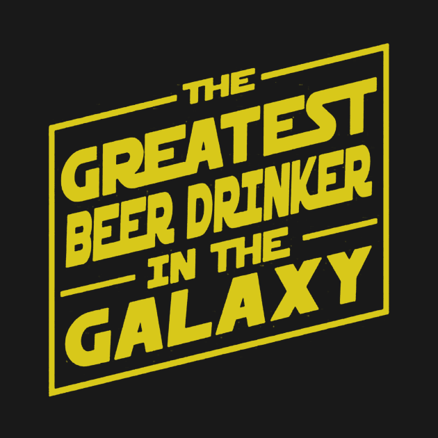 The Greatest Beer Drinker In The Galaxy by aslamartbokrit