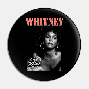 Whitney Houston Vintage Whitney Pin