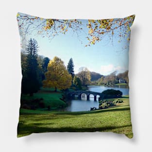 Stourhead Lake, View to the Pantheon Pillow