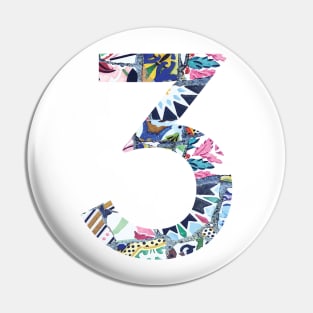 Gaudi Number 3 Pin