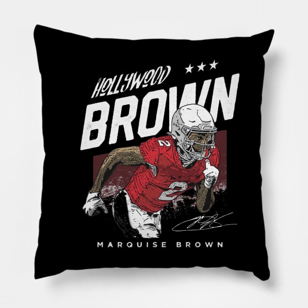 Marquise Brown Arizona Hollywood Pillow by Chunta_Design