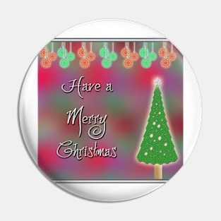 Merry Christmas Pin