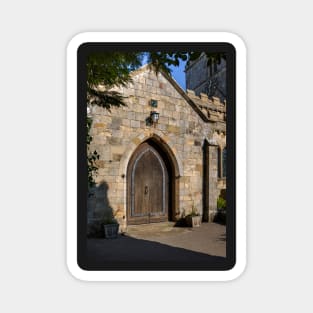 Oswald's church door Magnet