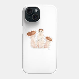 Mushroom cat Phone Case