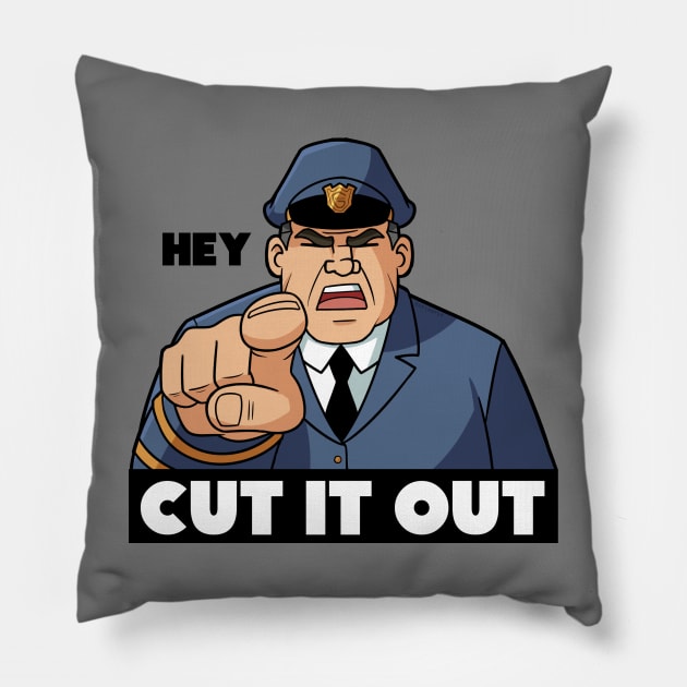 Cut it Out Pillow by Gurinn