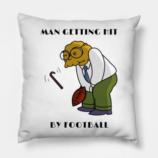 Man Getting Hit By Football Pillow