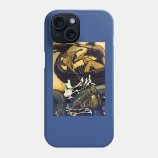 Sea Battle - Arthur Rackham Phone Case