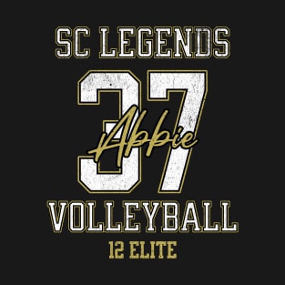 Abbie #37 SC Legends (12 Elite) - Black T-Shirt