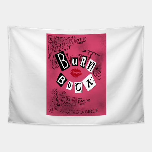 Burn book ~ Mean Girls Tapestry by Ruxandas