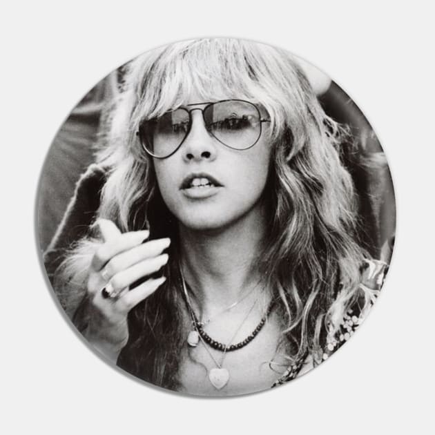 Stevie Nicks Is My Fairy Godmother Pin by RAINYDROP