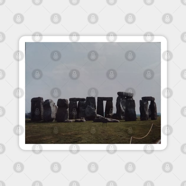 Stonehenge Magnet by Edwardtiptonart