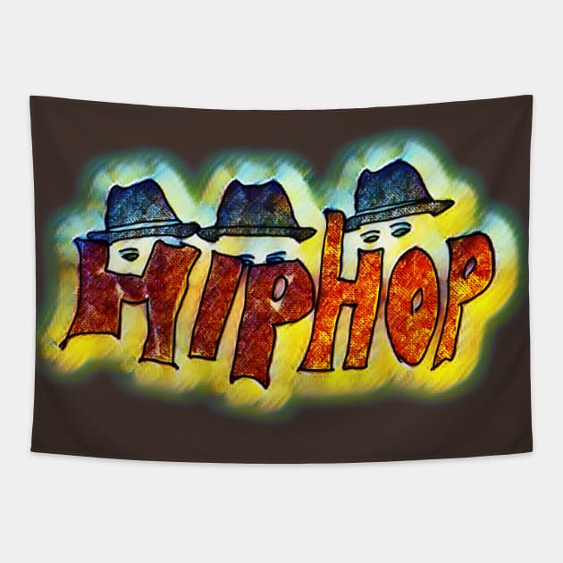 Hip Hop Tapestry by djmrice