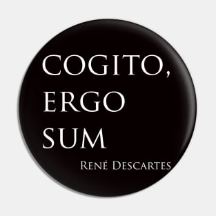 Cogito, ergo sum 2 Pin