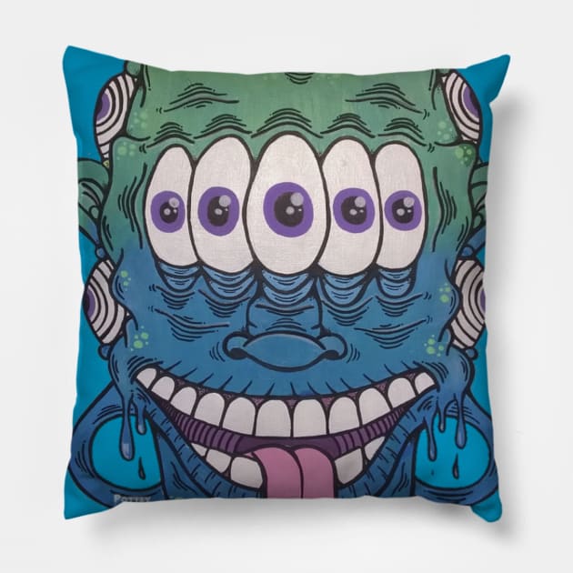 Dripping Pillow by PottseedCreations