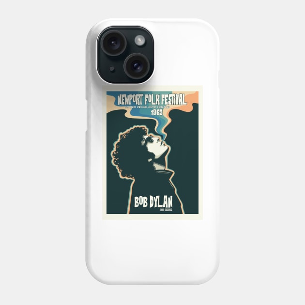 Newport Folk Festival Poster Phone Case by MickReno