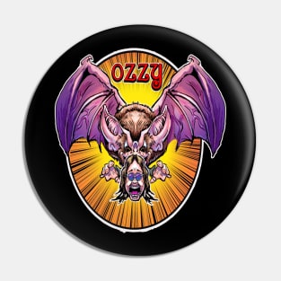 Ozzy in Flight Pin