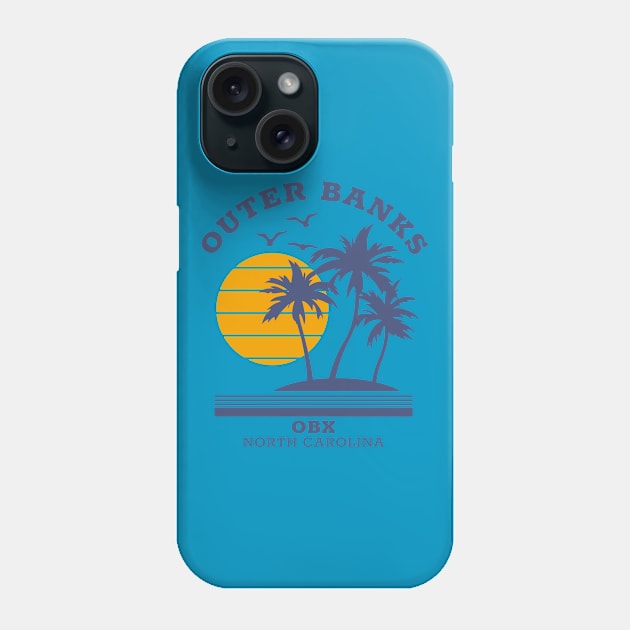 Outer Banks OBX Beach Paradise Phone Case by BackintheDayShirts