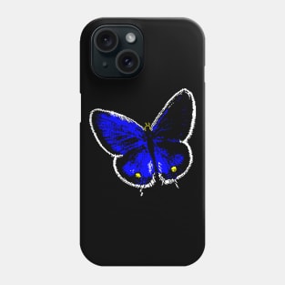 Pixel Butterfly 8 Bit Phone Case