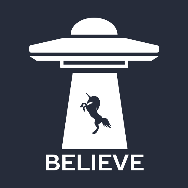 I believe in unicorns t-shirt by happinessinatee