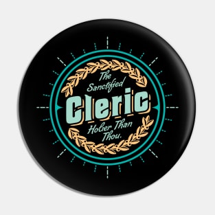 Dungeons & Dragons Cleric Class Pin