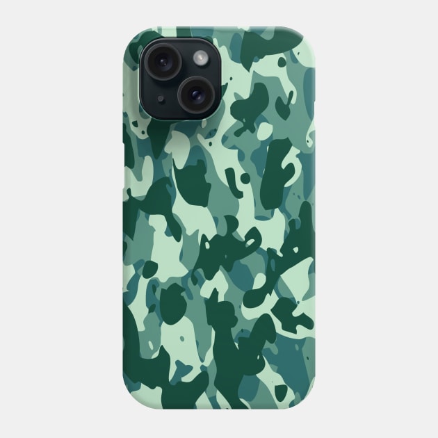 Camouflage Phone Case by Minimo Creation