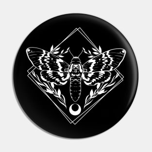 Death’s Head Moth Pin