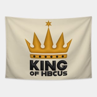 King Of HBCUs_Logo_3D_GOLD Tapestry