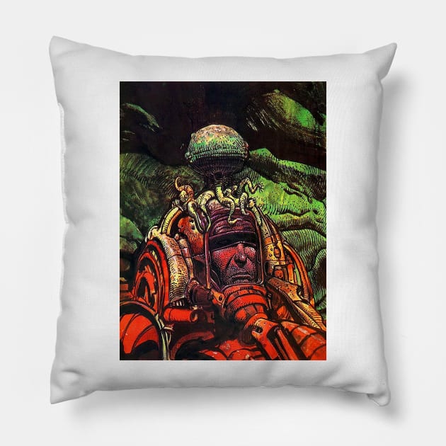 Jean Giraud - moebius Pillow by QualityArtFirst