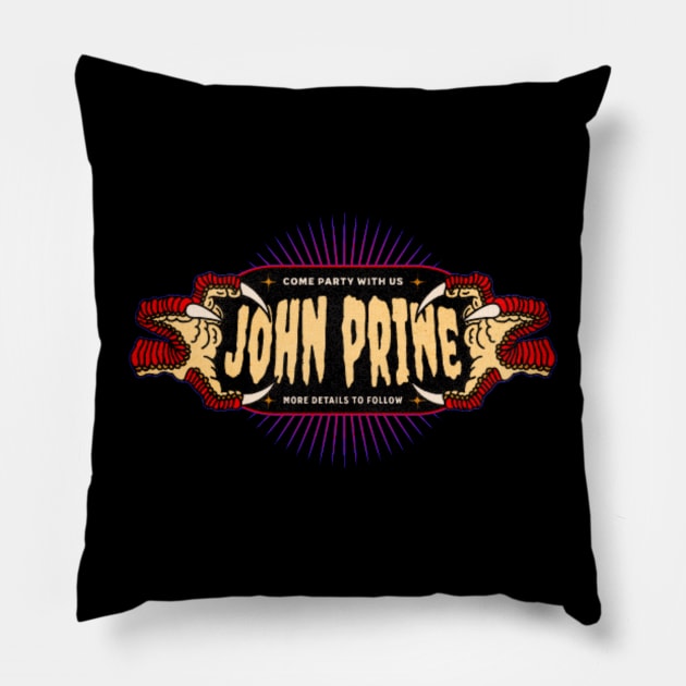 nail john prine art Pillow by girls store