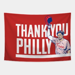 Trea Turner Thank You Philly Tapestry