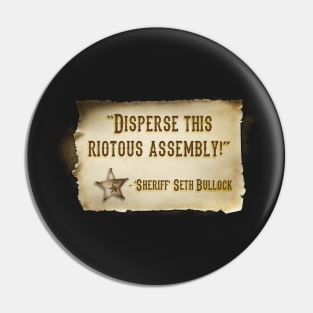 Disperse this riotous assembly! Pin