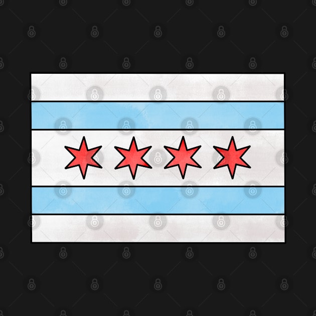 Chicago Flag by hcohen2000