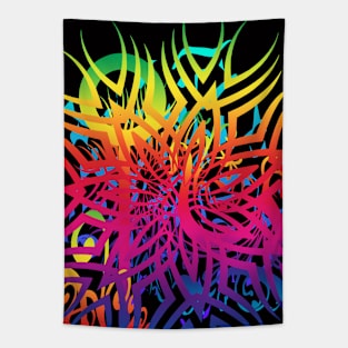 Abstract Jungle Tapestry