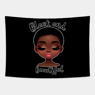 Black and Beautiful Tapestry