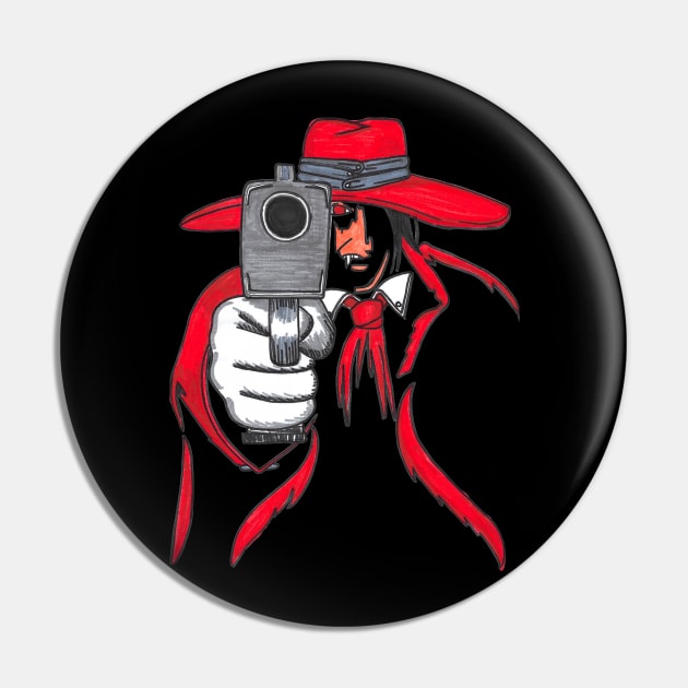 Helsing Alucard Shooting Pin by Joseph Baker