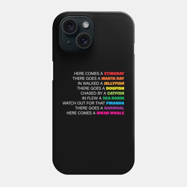 Rock Lobster Sightseeing in Pride Colors Phone Case by Flint Phoenix