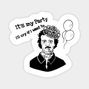 Poe Party Pooper Magnet