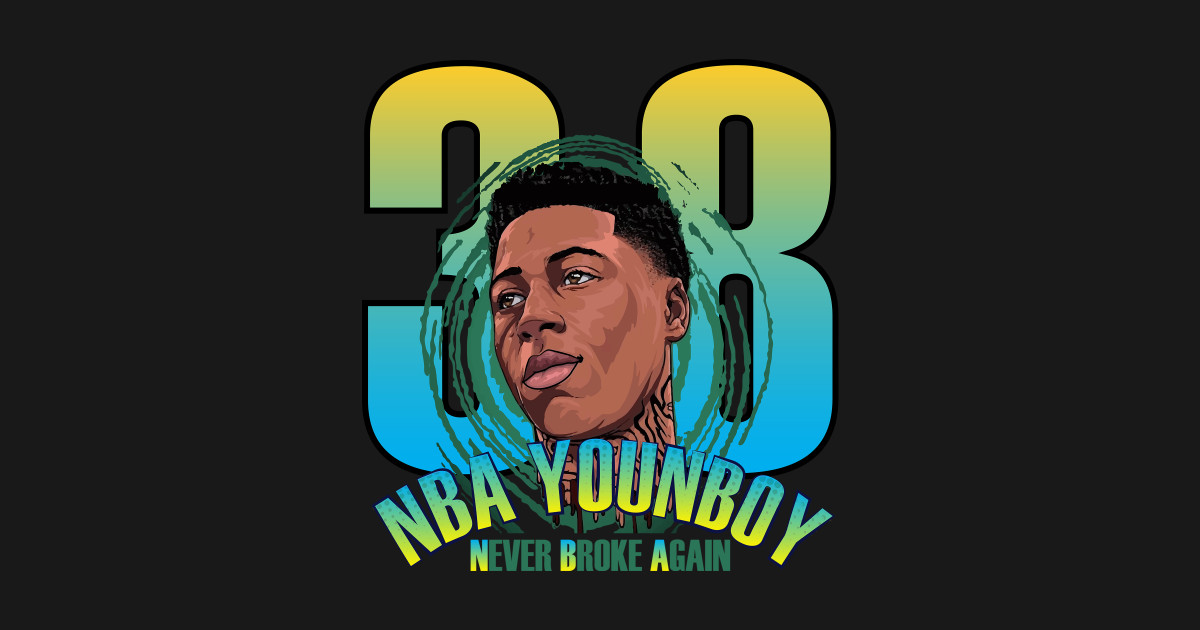 NBA Youngboy - Youngboy Nba - Sticker | TeePublic AU