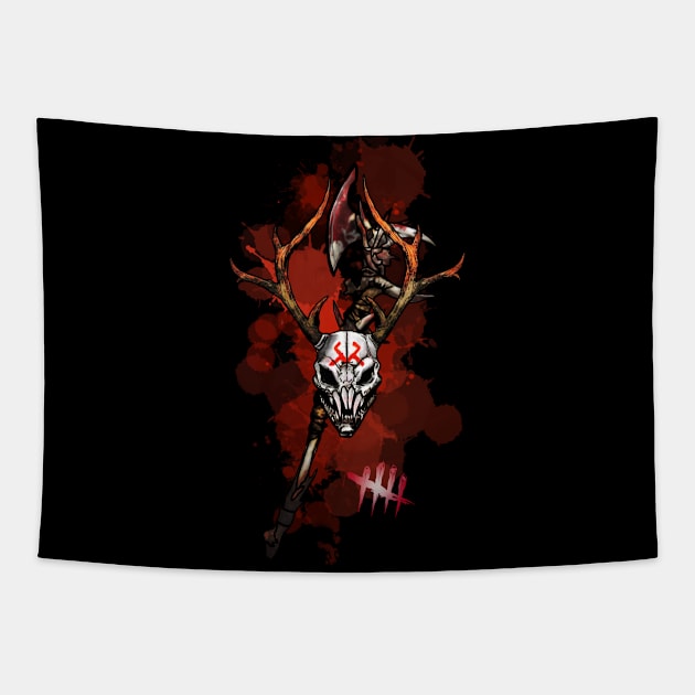 Dead By Daylight The Huntress Mordeo Skin Tapestry by laurelsart2014