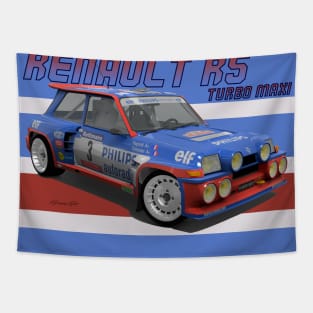 Renault R5 Turbo MAXI Tapestry