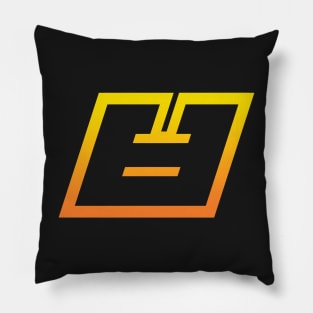 Taurus Gold Gradient Outline Pillow